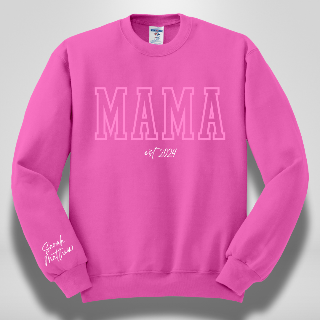 Mom/Mama Crewneck - Personalized