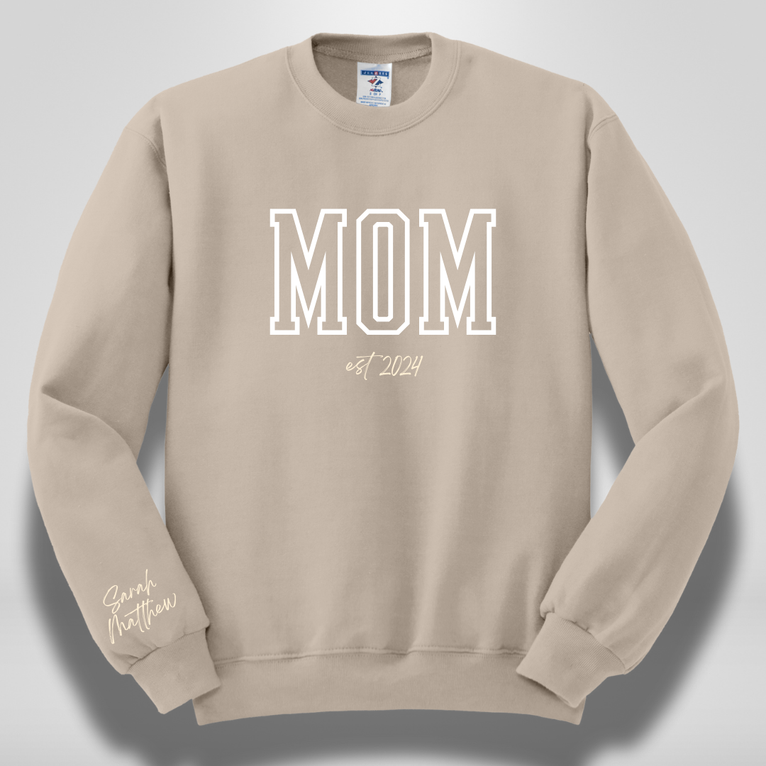 Mom/Mama Crewneck - Personalized