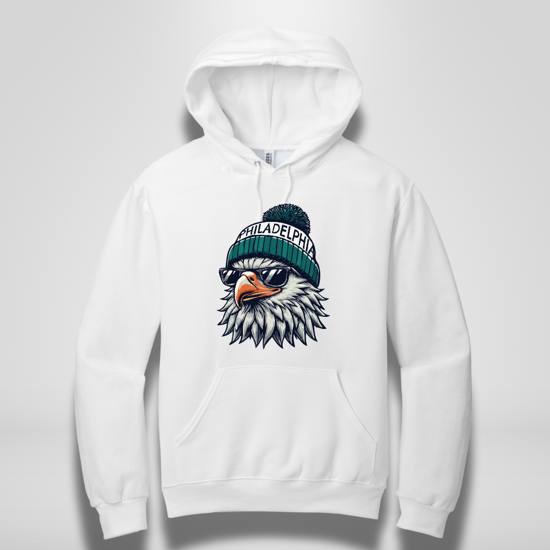 Eagle with Philadelphia Beanie