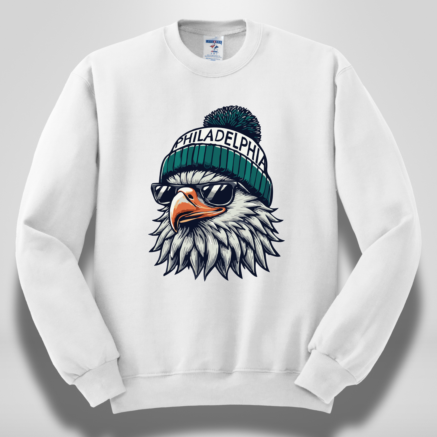 Eagle with Philadelphia Beanie
